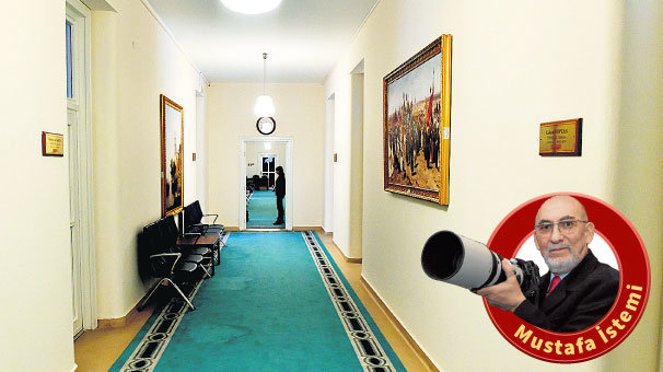 Başkanlar koridorunda Binali Yıldırım