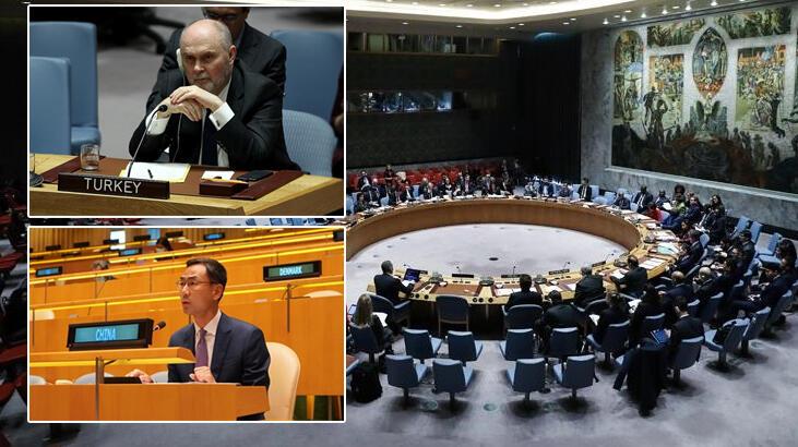 BM Güvenlik Konseyi'nde Türkiye-  Çin gerilimi! Sizden ders alacak değiliz