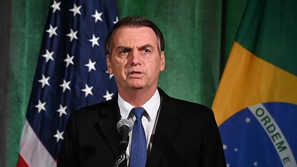 Brezilya Devlet Başkanı Bolsonaro CIA'yi ziyaret etti