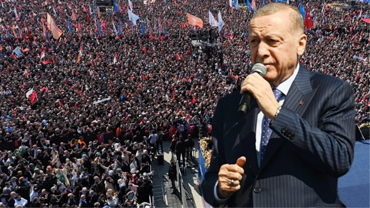 Büyük İstanbul Mitingi'nde konuşan Erdoğan: Biz 1,5 milyona alıştık, bugün karşımda 650 bin kişi var