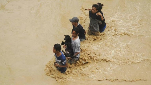 Çin'de felaket: 6 binden fazla kişi tahliye edildi