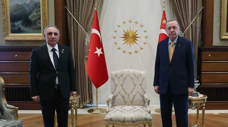 Cumhurbaşkanı Erdoğan, Azerbaycan Cumhuriyeti Başsavcısı Aliyev'i kabul etti