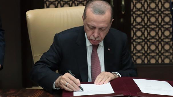 Cumhurbaşkanı Erdoğan'ın imzasıyla resmen yayımlandı!