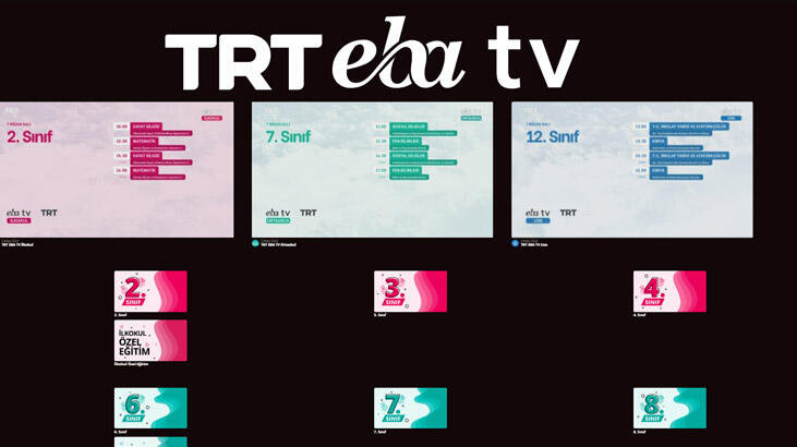 EBA TV canlı izle! 8 Nisan EBA ders programı ve TRT frekans bilgileri