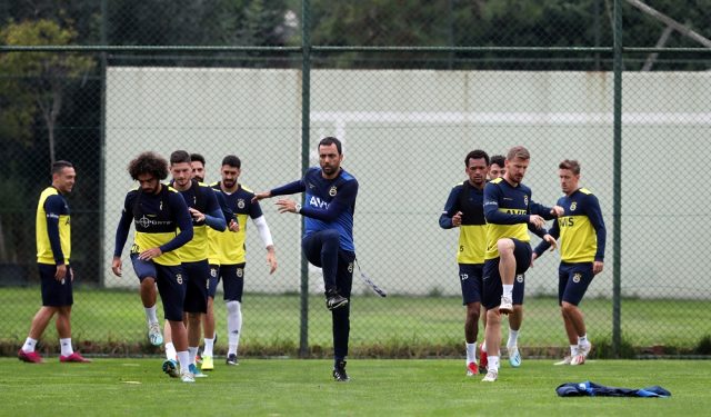Fenerbahçe, Denizlispor maçı hazırlıklarını sürdürdü
