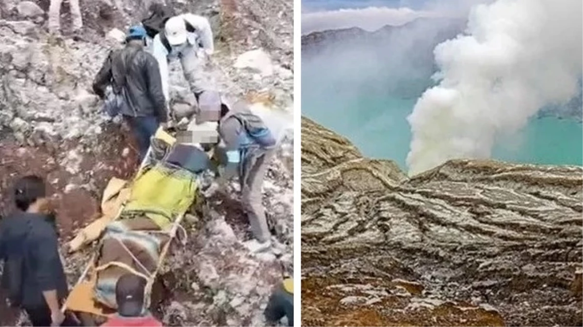 Fotoğraf çektirmek için dağa çıkan kadın, aktif volkana düşerek can verdi