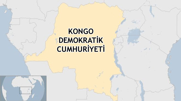 Kongo Demokratik Cumhuriyeti'nde tren kazası