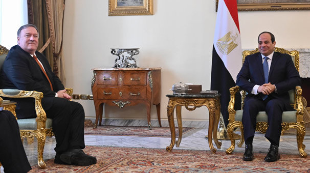 Pompeo Suriye'den çekileceklerini Kahire'de yineledi