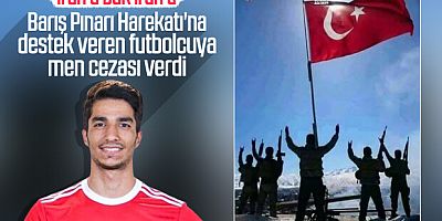 Harekata destek veren Türk takımı Traktör'ün futbolcusuna İran'dan men cezası