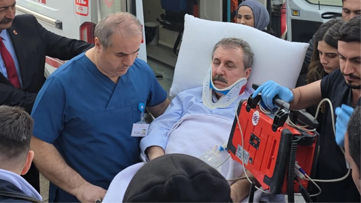 Trafik kazası geçiren BBP lideri Mustafa Destici'nin sağlık durumuyla ilgili ilk açıklama