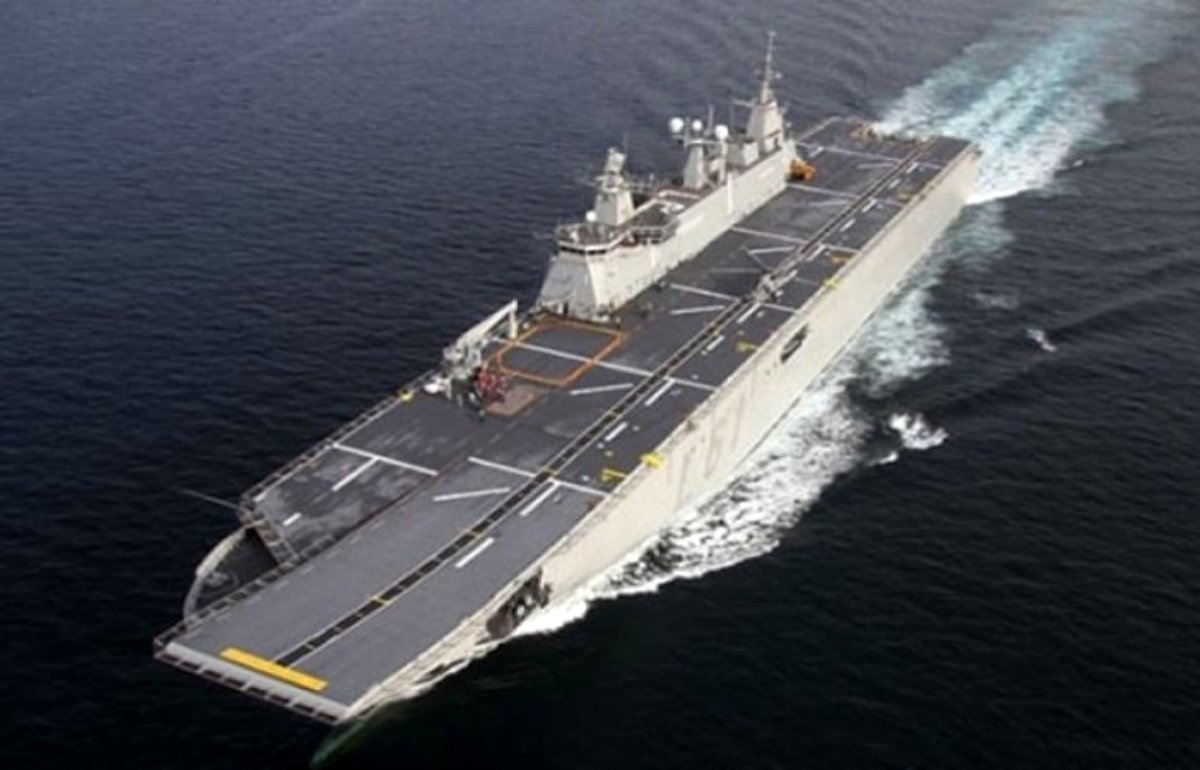 Türkiye'nin en büyük savaş gemisi 2020'de hizmete girecek
