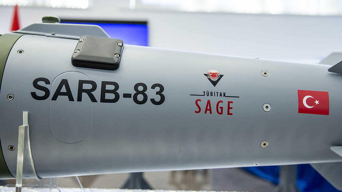 Yerli uçak bombası SARB-83 göreve hazır