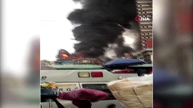 - Nijerya'da 5 katlı binada yangın