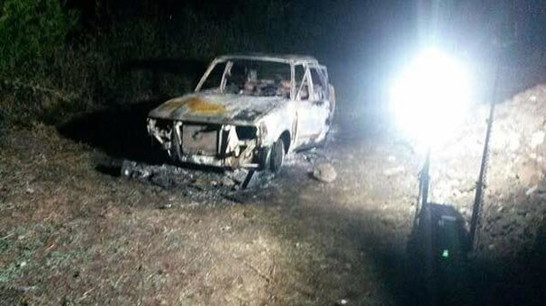 1 haftadır haber alınamayan gencin cesedi yanan otomobilin içinde bulundu
