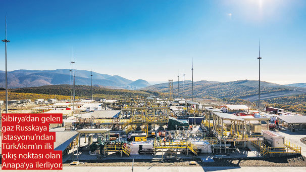 11 fil gücünde Rus gazı geliyor