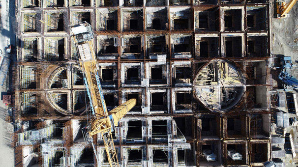 1915 Çanakkale Köprüsü temelleri yükseliyor