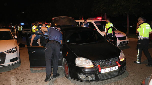 30 kilometre boyunca polisten kaçıp dehşet saçtı