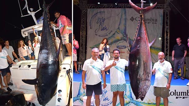 305 kiloluk orkinos tüm zamanların rekoru oldu