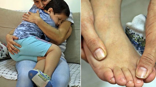 '5 yaşındaki çocuğu tekme tokat dövdüler!'