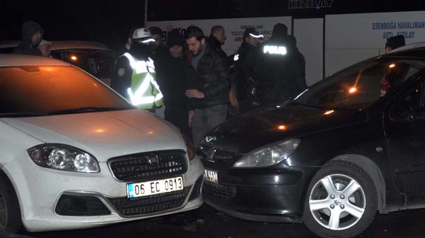 9 araca çarpan sürücünün sözleri 'pes' dedirtti!