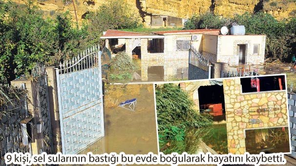 9’u bir evde boğuldu