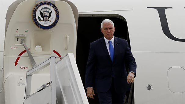 ABD Başkan Yardımcısı Pence, Kolombiya’da