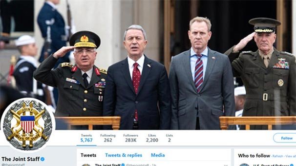 ABD Genelkurmay Başkanlığı kapak fotoğrafını güncelledi