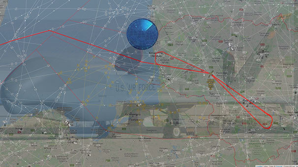 ABD İHA'sı Rus hava sahasında uçtu!