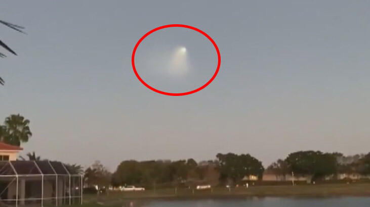 ABD'de UFO paniği! Görüntüler olay yarattı...