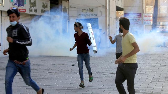 Af Örgütü: Irak'taki gösterilerde İran yapımı ölümcül gaz bombası tespit edildi