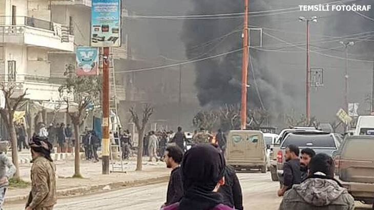 Afrin'de patlama!