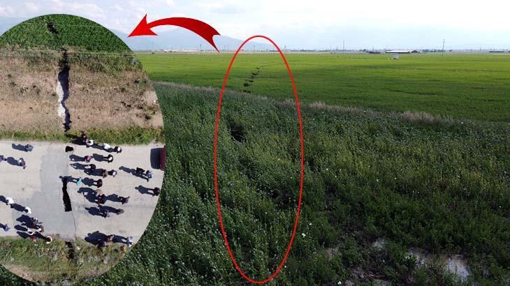 Afyon'da korkutan yarık! Giderek büyüyor