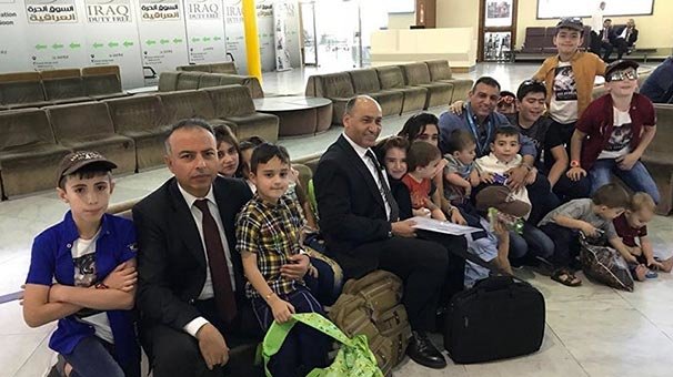 Aileleri DEAŞ'a katılan 17 Türk çocuk Irak'tan getirildi