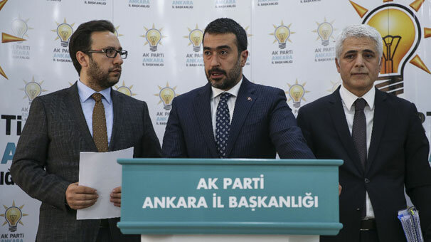 AK Parti İl Başkanı: Ankara'daki tüm oyların yeniden sayılması için başvuru yaptık