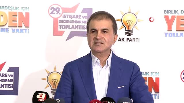 AK Parti Sözcüsü Çelik: 