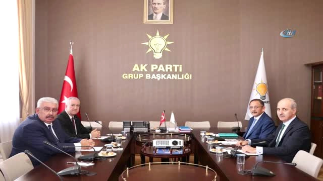 AK Parti ve MHP Heyetleri İttifak İçin Görüşüyor