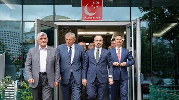 AK Parti’den Saadet Partisi’ne ziyaret