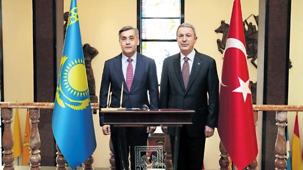 Akar, Ermekbayev ile görüştü