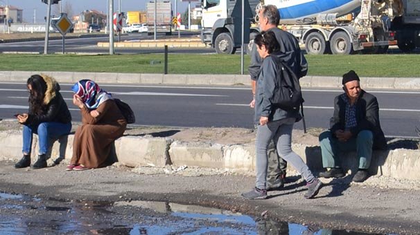 Aksaray'da garip olay! 28 yolculu otobüs tam 8 saat boyunca...