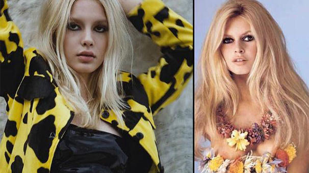 Aleyna Tilki, Brigitte Bardot'a benzetildi