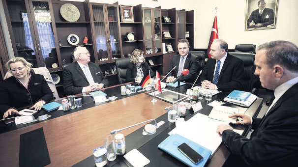 Alman parlamenterler TBMM’de