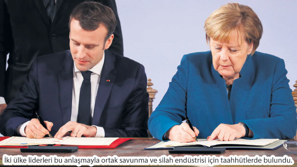 Almanya ve Fransa tarihi imzayı attı