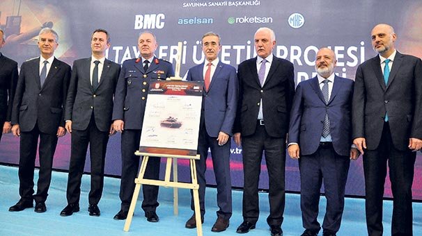 Altay 18 aya orduda insansız zırhlı yolda