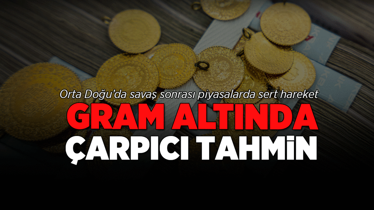 ALTIN FİYATLARI SON DAKİKA: Gram altın için yeni tahmin!