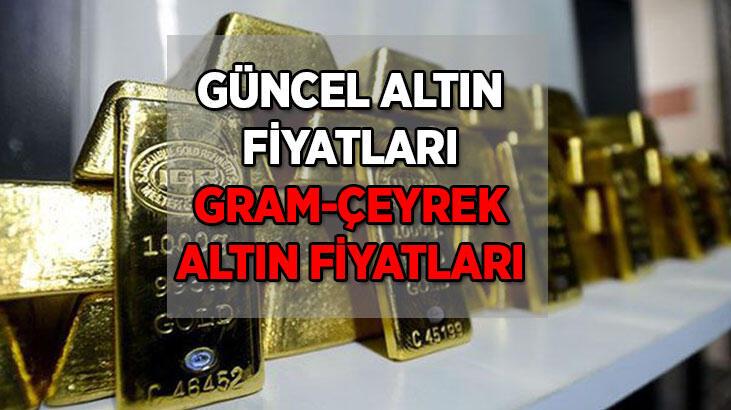 Altın fiyatlarında sert yükseliş! Gram-Çeyrek altın kaç TL oldu? CANLI altın fiyatları...