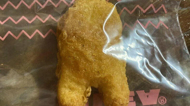 Among Us karakterine benzeyen tavuk parçası 100 bin dolara satıldı