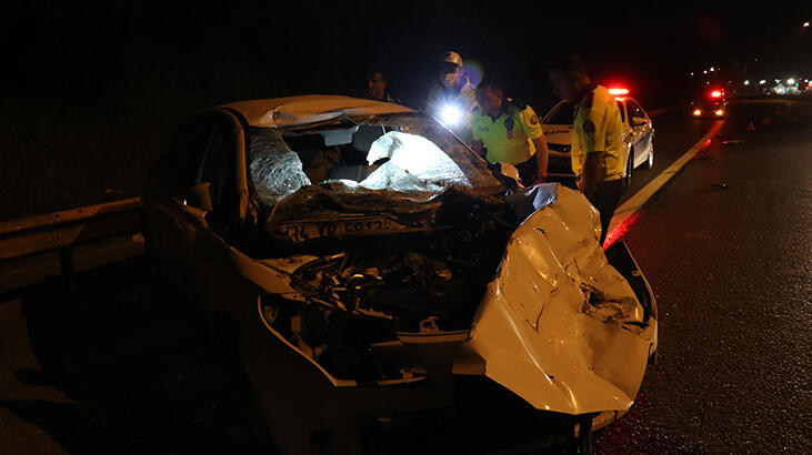 Anadolu Otoyolu'nda çok feci kaza! 6 yaşındaki Aslan hayatını kaybetti