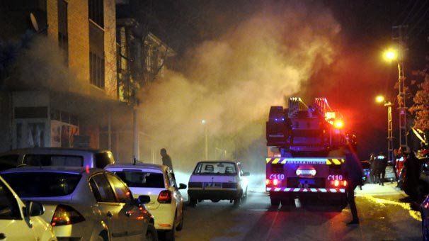 Ankara’da fırın yangını