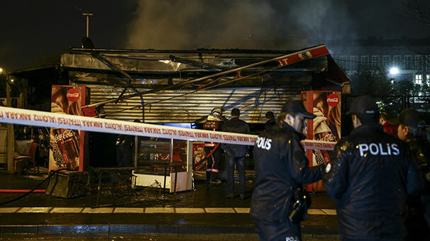 Ankara'da yangın