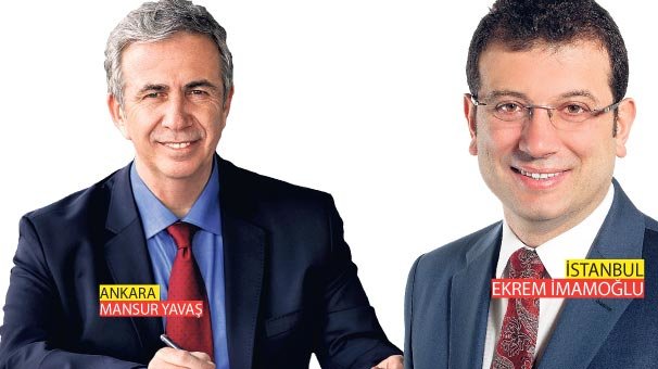 Ankara’da Yavaş İstanbul’da İmamoğlu